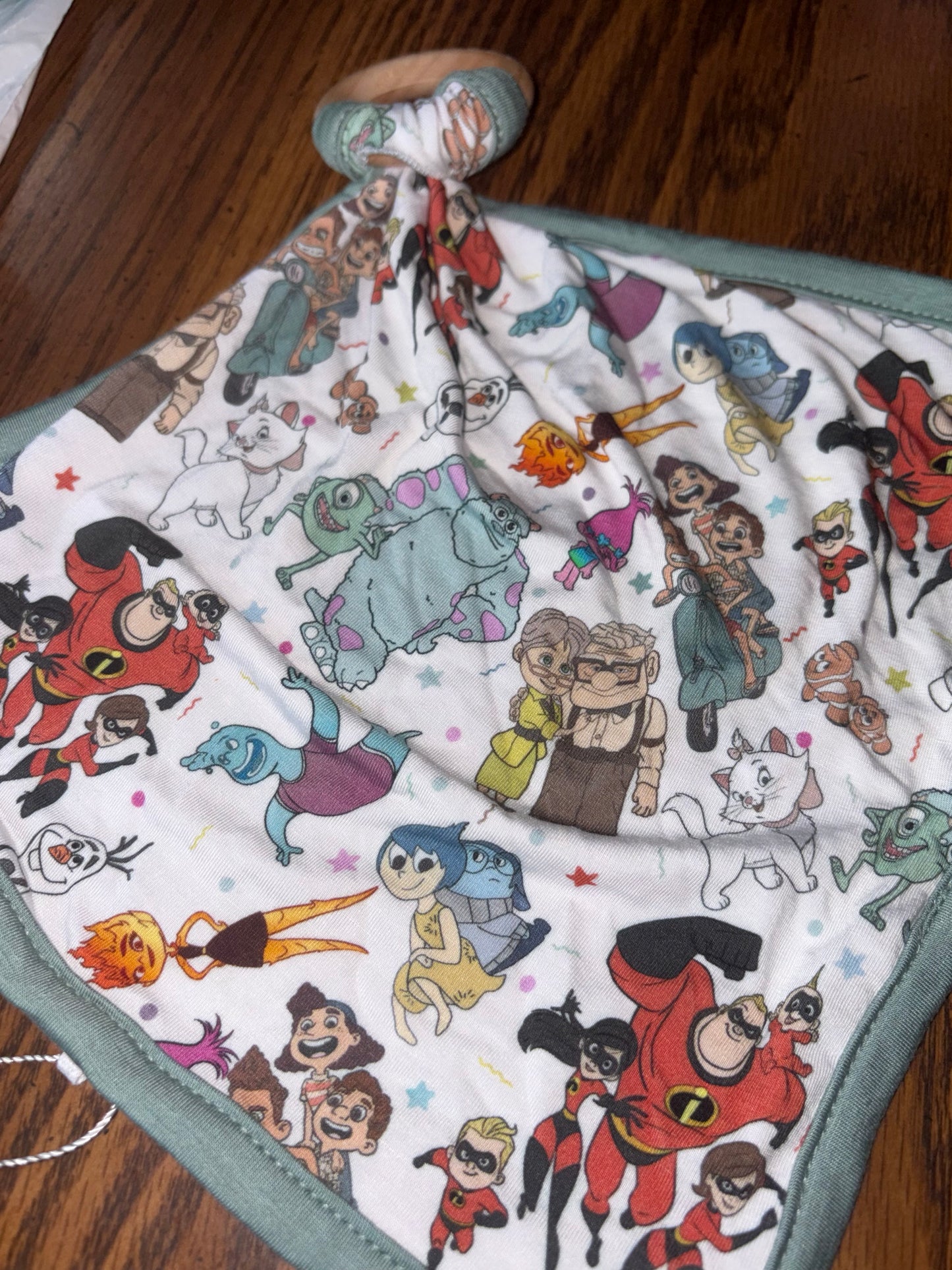 Mashup wooden ring lovey